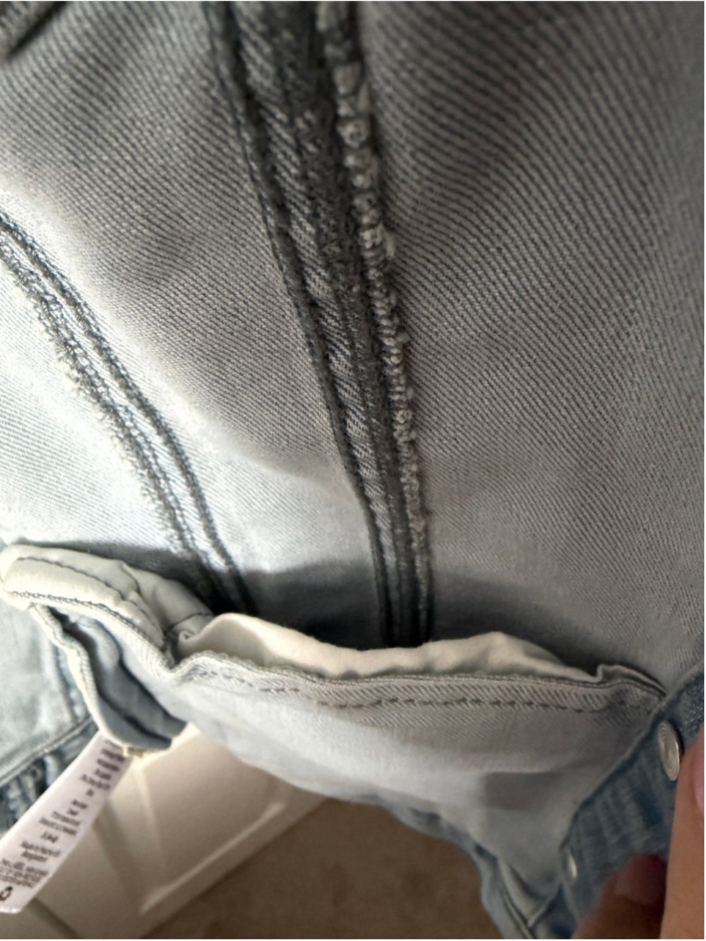 Time and Tru Jean Jacket Size S Blue EUC - Picture 8 of 10